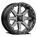 MSA Offroad Wheels Aluminum Rim M21 LOK 14X10in Charcoal Tint Finish, M21-04010