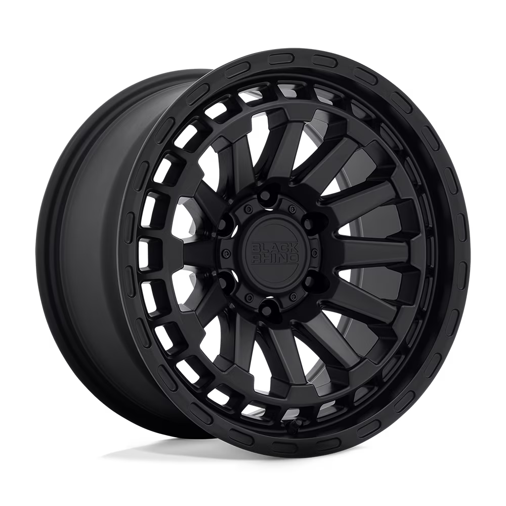 Black Rhino Raid 17X8.5 6X139.7 0Et 71.5Cb Matte Black Wheel