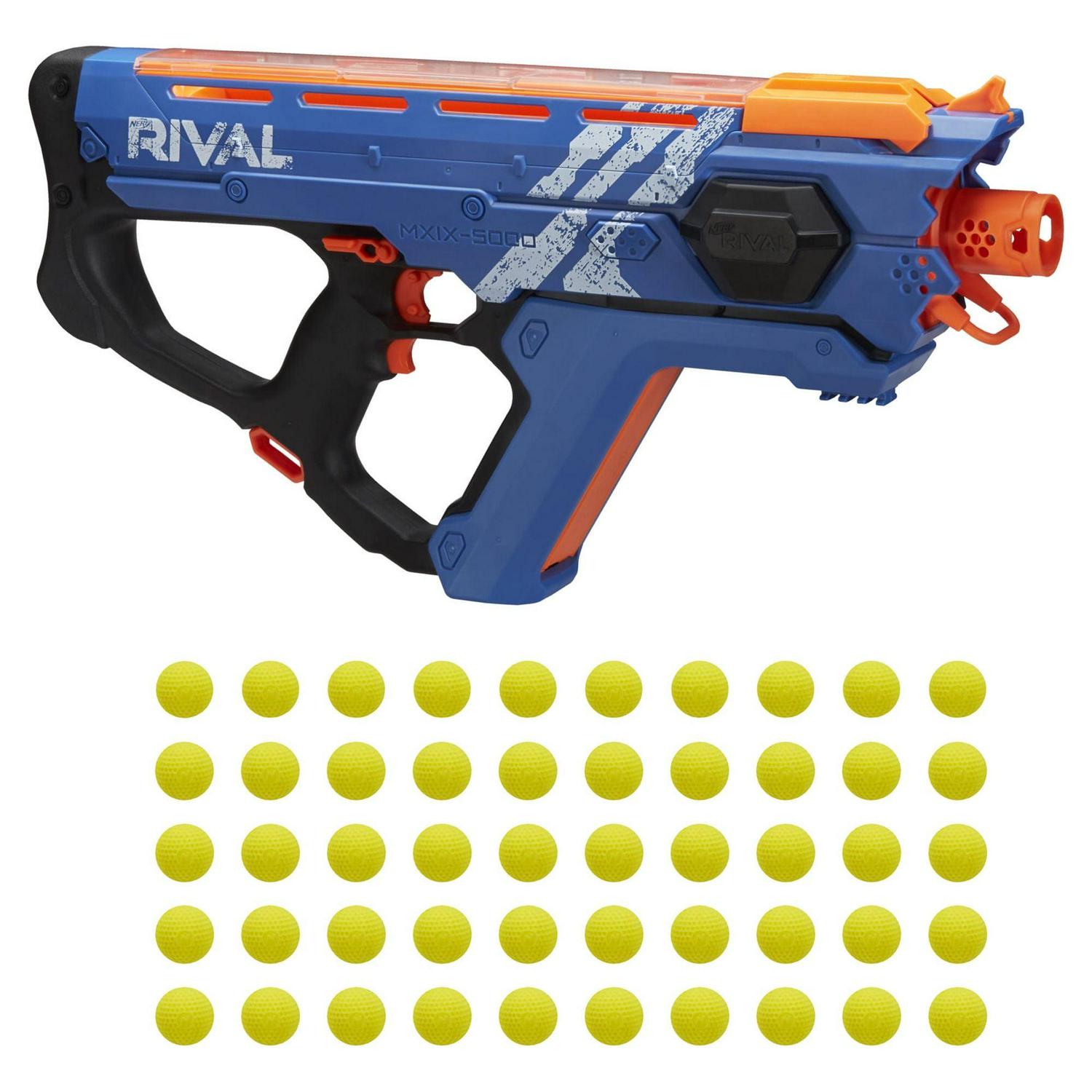 Nerf Perses MXIX-5000 Rival Motorized Blaster (Blue)