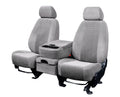 CalTrend Front Velour Seat Covers for 1997-2003 Ford F-150-250 - FD112-08RR Light Grey Premier Insert with Classic Trim