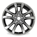 19  19x7.5  Automotive Rim New Single Wheel for Mazda 6 2014 - 2017 Dark Hyper Silver OEM Design Replacement