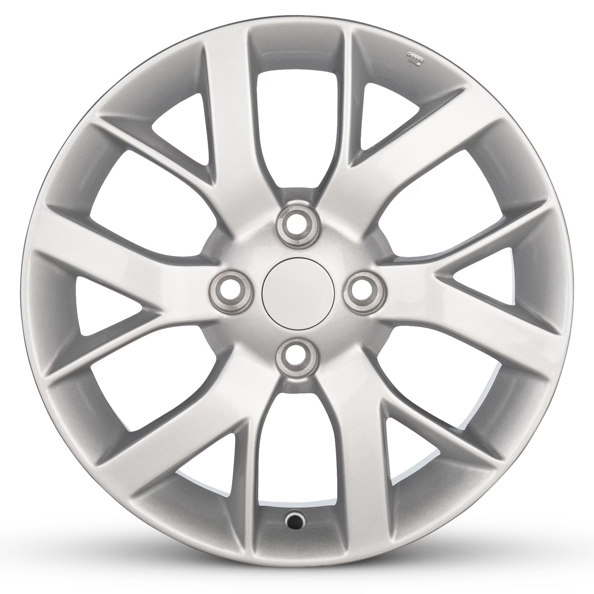 For 2002-2020 Nissan Cube 15 Inch Painted Silver Rim - OE Direct Replacement - Road Ready Car Wheel