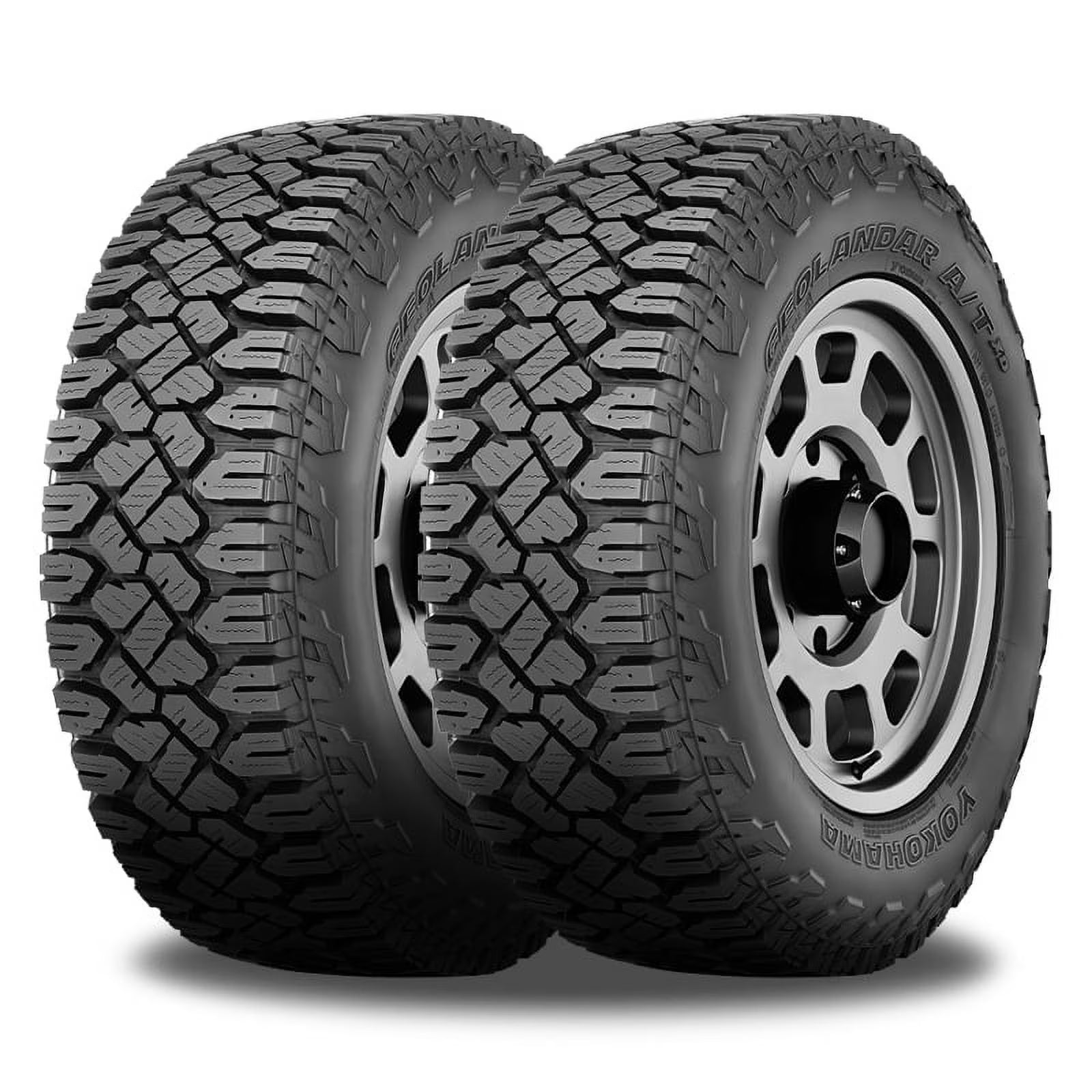 2 Yokohama Geolandar A/T XD 275/60R20 123/120Q All Terrain Truck SUV [ 10 PLY ] 110117124 / 275/60/20 / 2756020