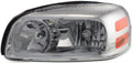 Headlight Compatible With 2005-2009 Chevrolet Uplander 2005-2007 Buick Terraza Left Driver Halogen With bulb(s)