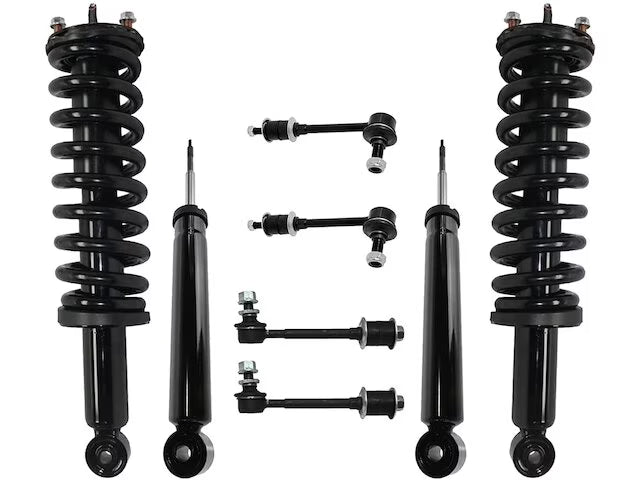 Front and Rear Shock Strut Coil Spring Sway Bar Link Kit - Compatible with 1996 - 2002 Toyota 4Runner 1997 1998 1999 2000 2001