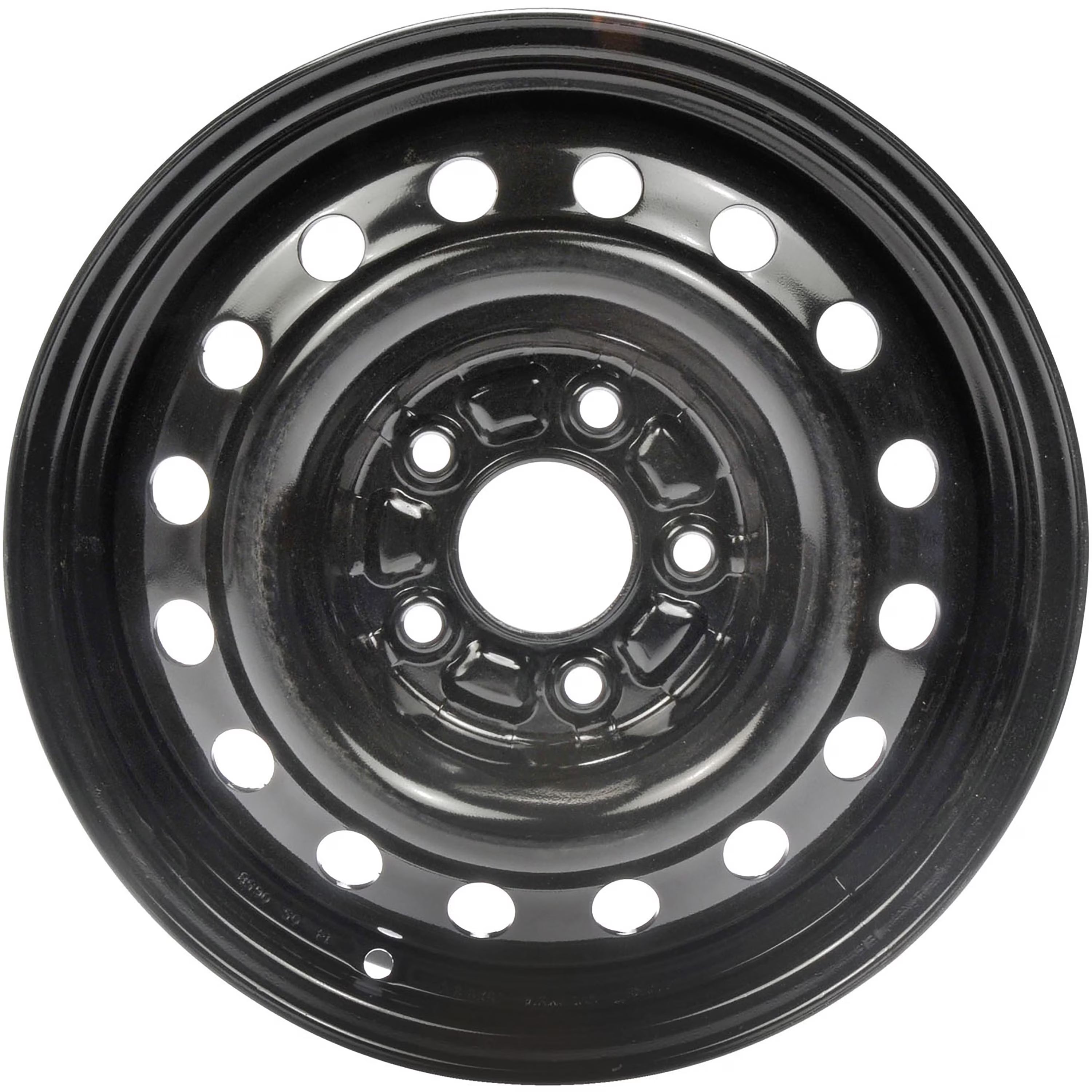 Dorman 939-124 Steel 15  Wheel Rim 15 x 5.5-inch 5-Lug Black, for Specific Kia Models