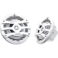 KENWOOD KFC-1653MRW 6.5-in. 150-Watt-Max 2-Way Marine Speakers, White, 2 Pack