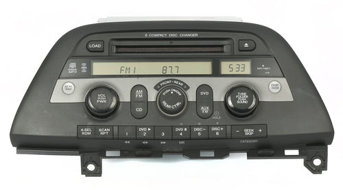 1 Factory Radio 638-58830-NOA2 AM FM Radio MP3 CD Player Fits 05-10 Odyssey Fits select: 2005-2010 HONDA ODYSSEY