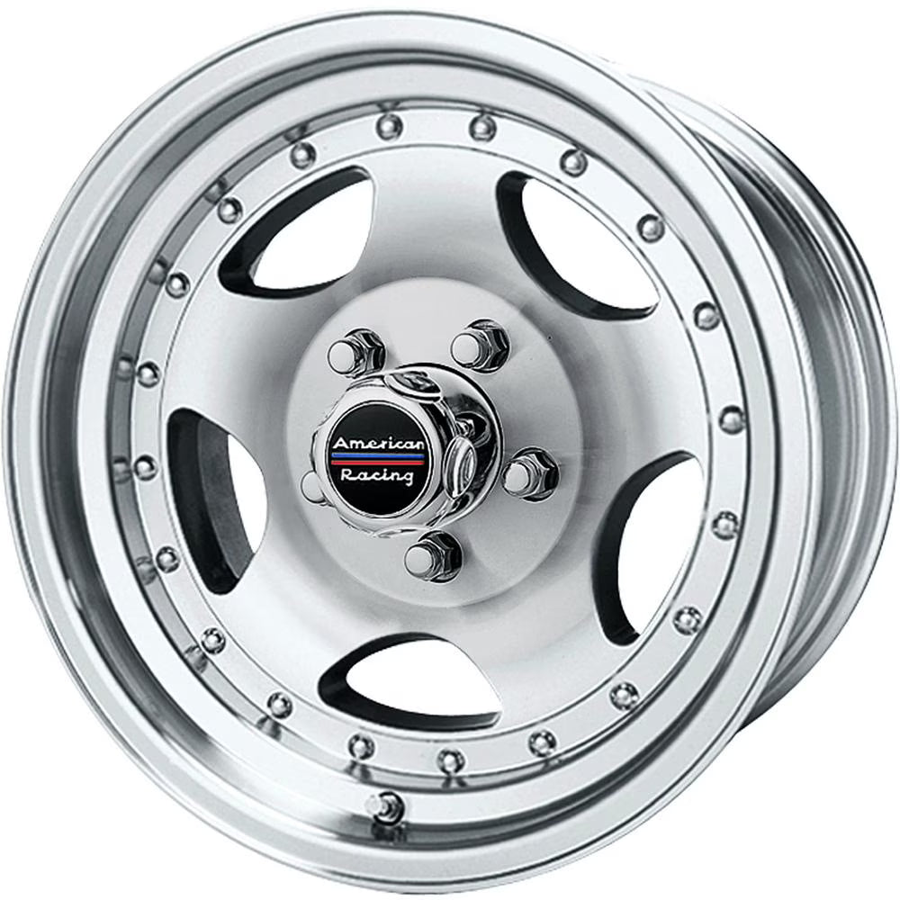 American Racing AR23 Aluminum 16  Wheel 5x5.5 16x8 Machined Clear Coat