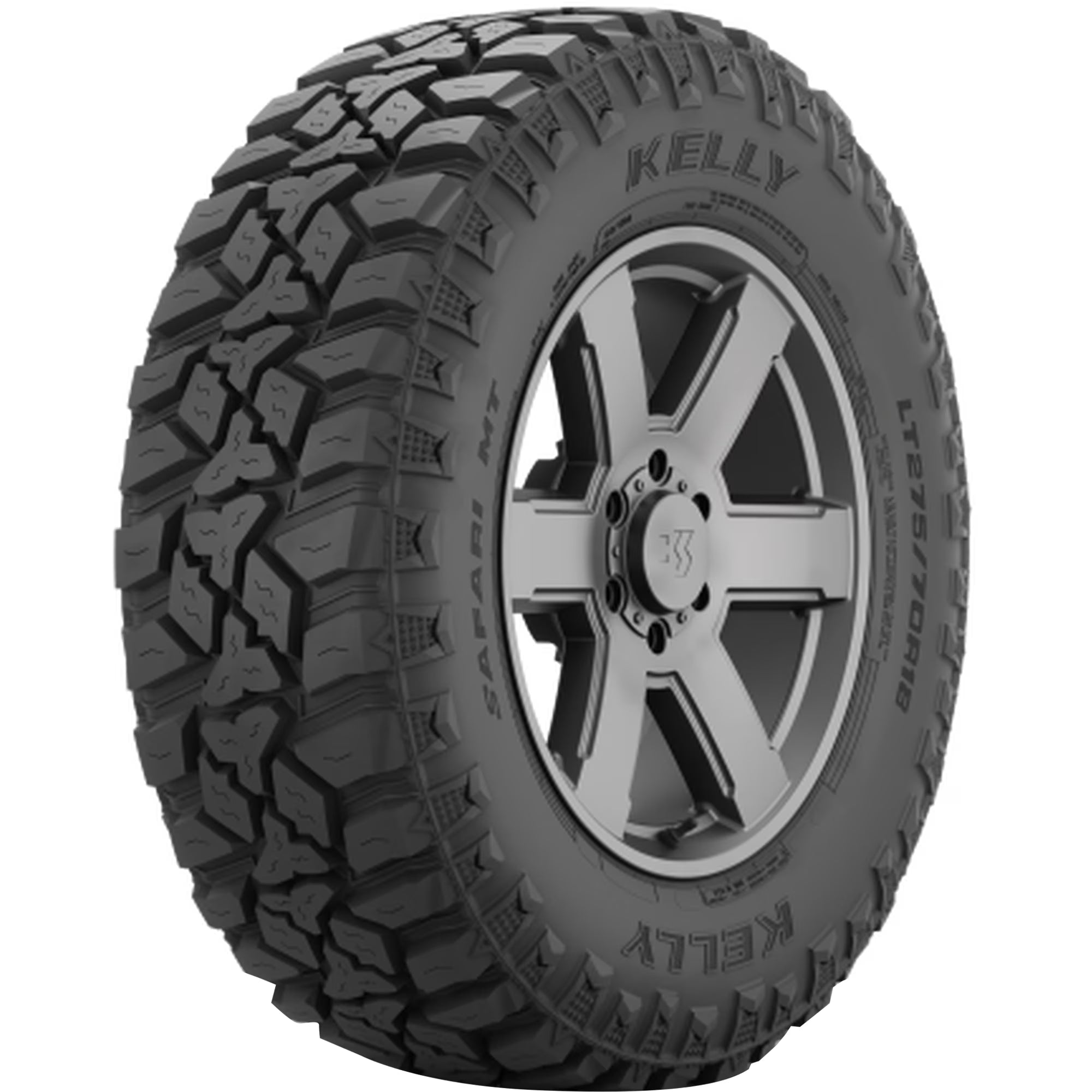 Kelly Safari MT Mud Terrain LT315/70R17 121/118Q D Light Truck Tire
