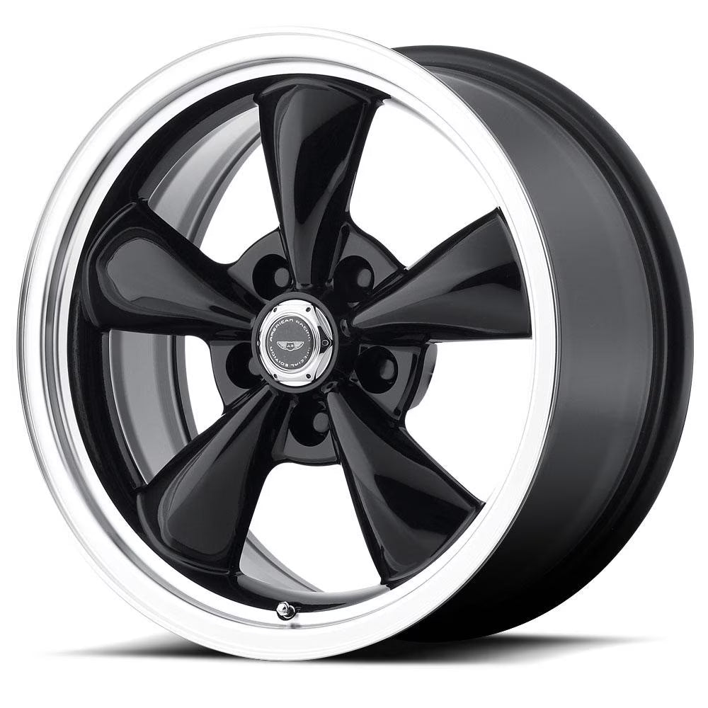 American Racing Torq Thrust M Aluminum 16  Wheel 5x114.3 5 Lug Gloss Black for Modern Muscle Cars