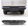 Heavy Duty Steel Rear Bumper Compatible with 2024 2025 Tesla Cybertruck,Full Width Rear Bumper with D-Rings,Pod Lights