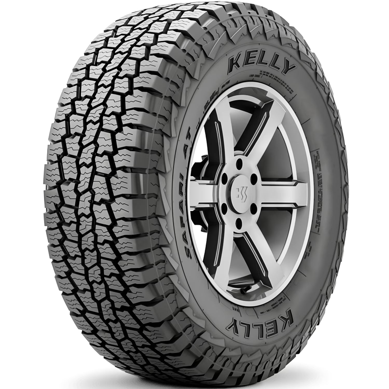 Kelly Safari A/T 285/75R16 126/123R E 10 Ply All Terrain Light Truck Tire