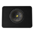 Kicker 50TCWC104 10  CompC Thin Profile 4 Ohm Loaded Subwoofer Enclosure