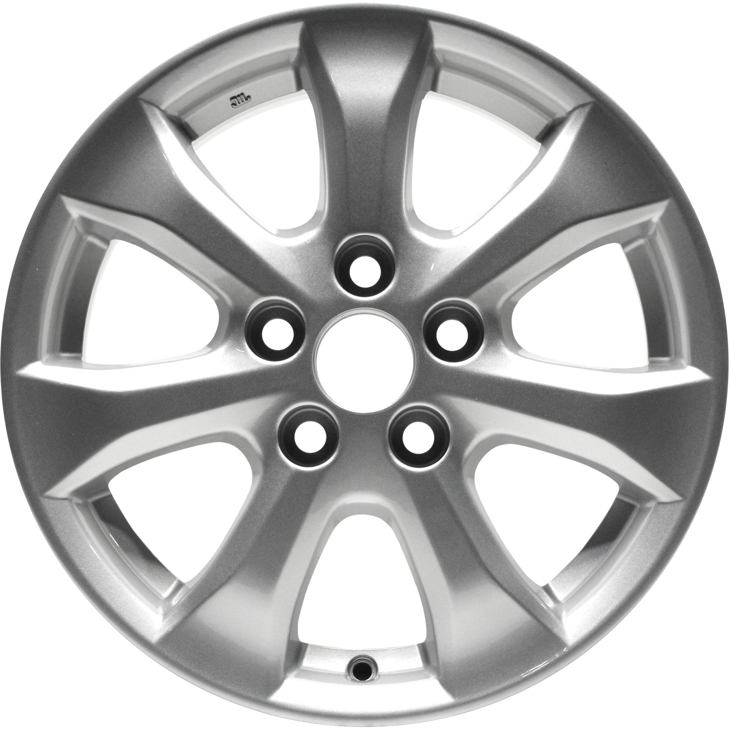 Remanufactured Painted Silver Aluminum Wheel 16 x 6.5 4261133500 fits 2007-2011 Toyota Camry