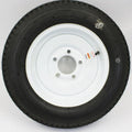 12  X 4  5-4.5  Bolt Circle White Trailer Wheel