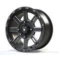Bullite Wheels BT-02 Lancer UTV ATV SXS Rims Gunmetal Gray 14  | 4x137 | 5+2 Offset | Can-Am Maverick X3 Commander Renegade Outlander Defender (14 )