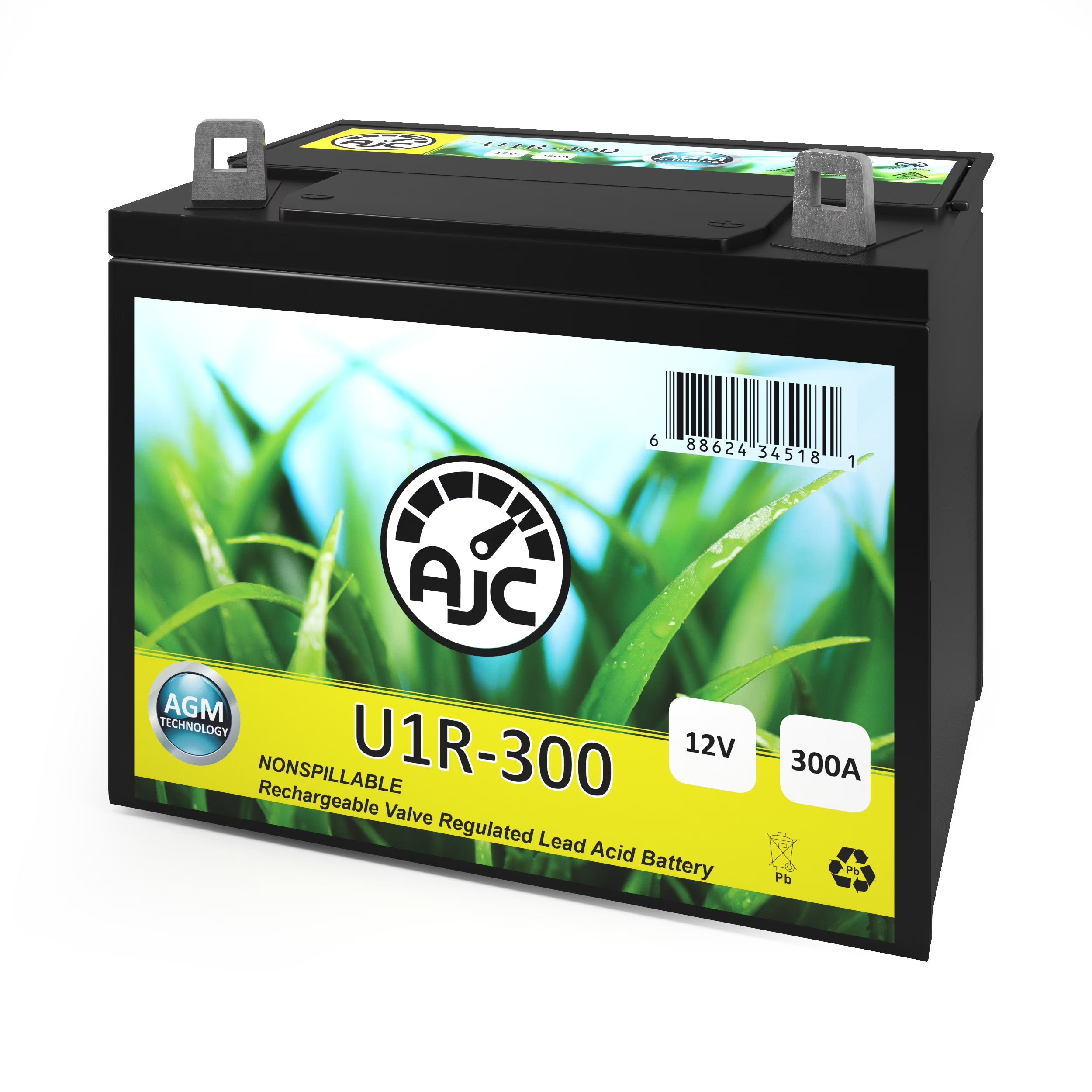 Husqvarna YT140 U1R Lawn Mower and Tractor Battery - This Is an AJC Brand Replacement