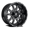 Fuel 1PC Aluminum Rim D627 VANDAL 20X9in Gloss Black Milled Finish, D62720909850