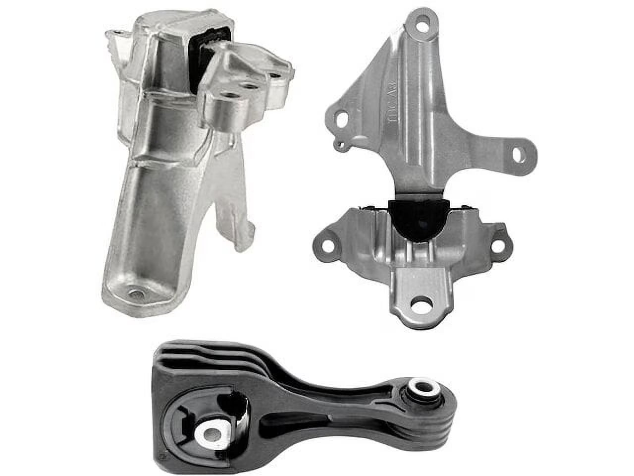 Engine Mount and Transmission Mount Kit - Compatible with 2016 - 2018 Honda Civic 2017