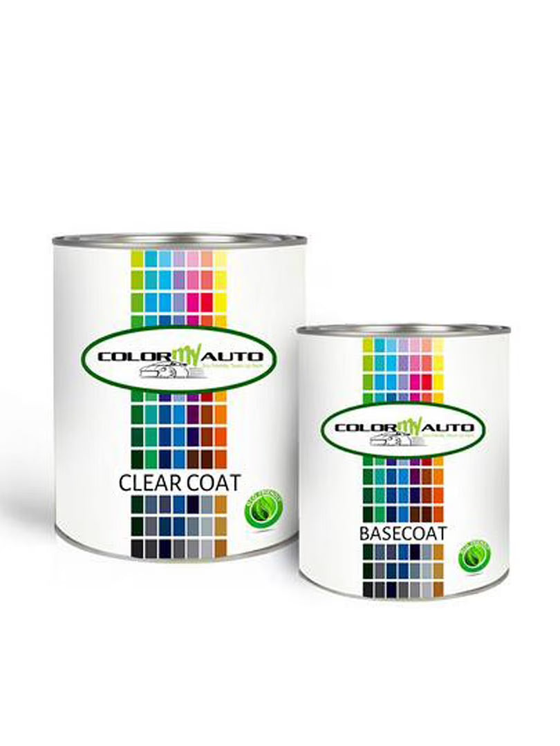 for Volkswagen Caravelle 2010-11 FRESCOGRUEN METALLIC LA6W Pint Base Coat & Quart Clear Coat