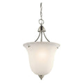 42882NI-Kichler Lighting-Nicholson - 1 light Foyer - with Transitional inspirations - 21.75 inches tall by 13 inches wide-Brushed Nickel Finish