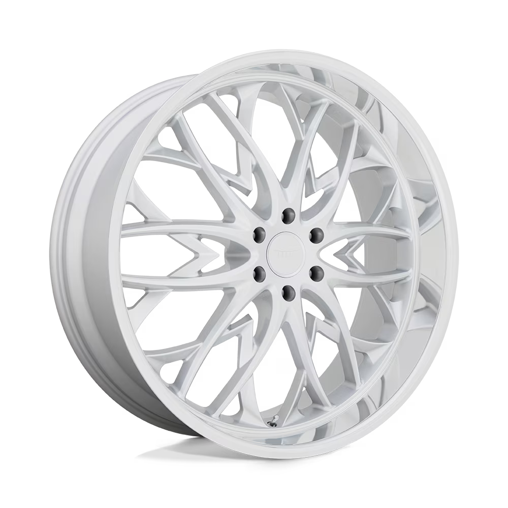 DUB 1PC Aluminum Rim S264 OG 26X10in Silver with Diamond Cut Lip Finish, S264260089+30