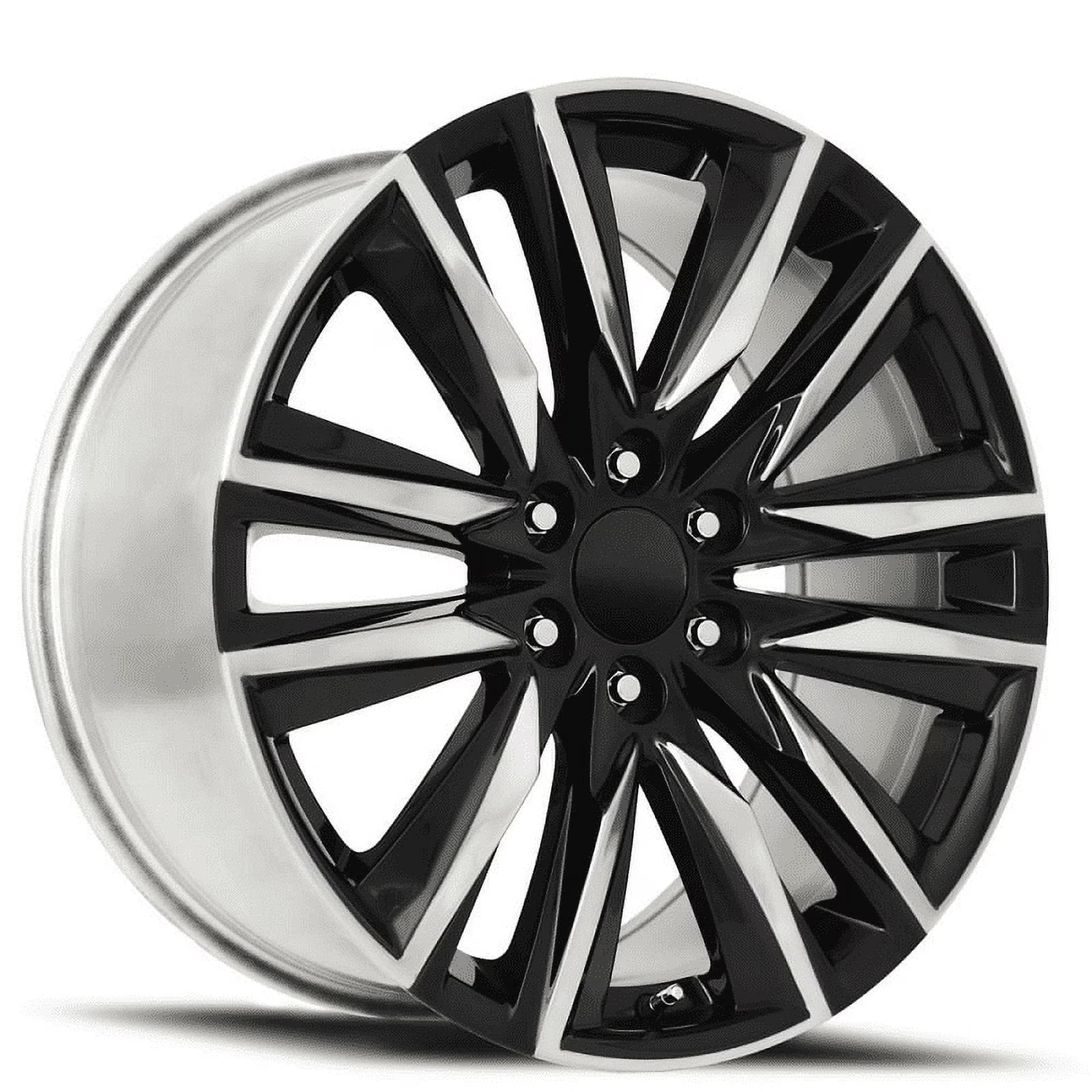 FACTORY REPRODUCTIONS FR 90 Escalade Sport 22X9 6X139.7 ET28 Blk Polish (Qty 1)