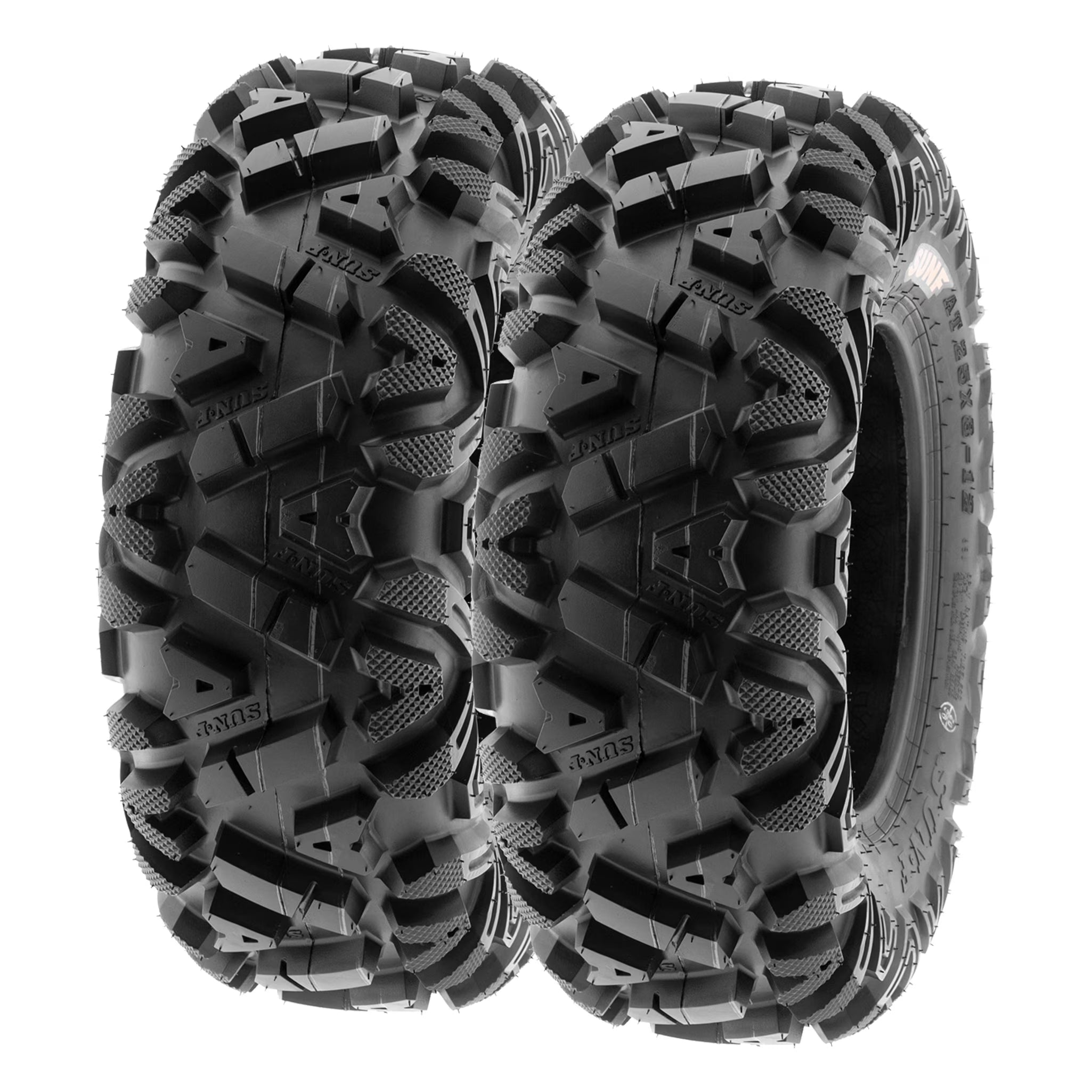 SunF All Terrain ATV UTV Quad Tires 25x8-11 25x8x11 6 PR A033 (Pair of 2)