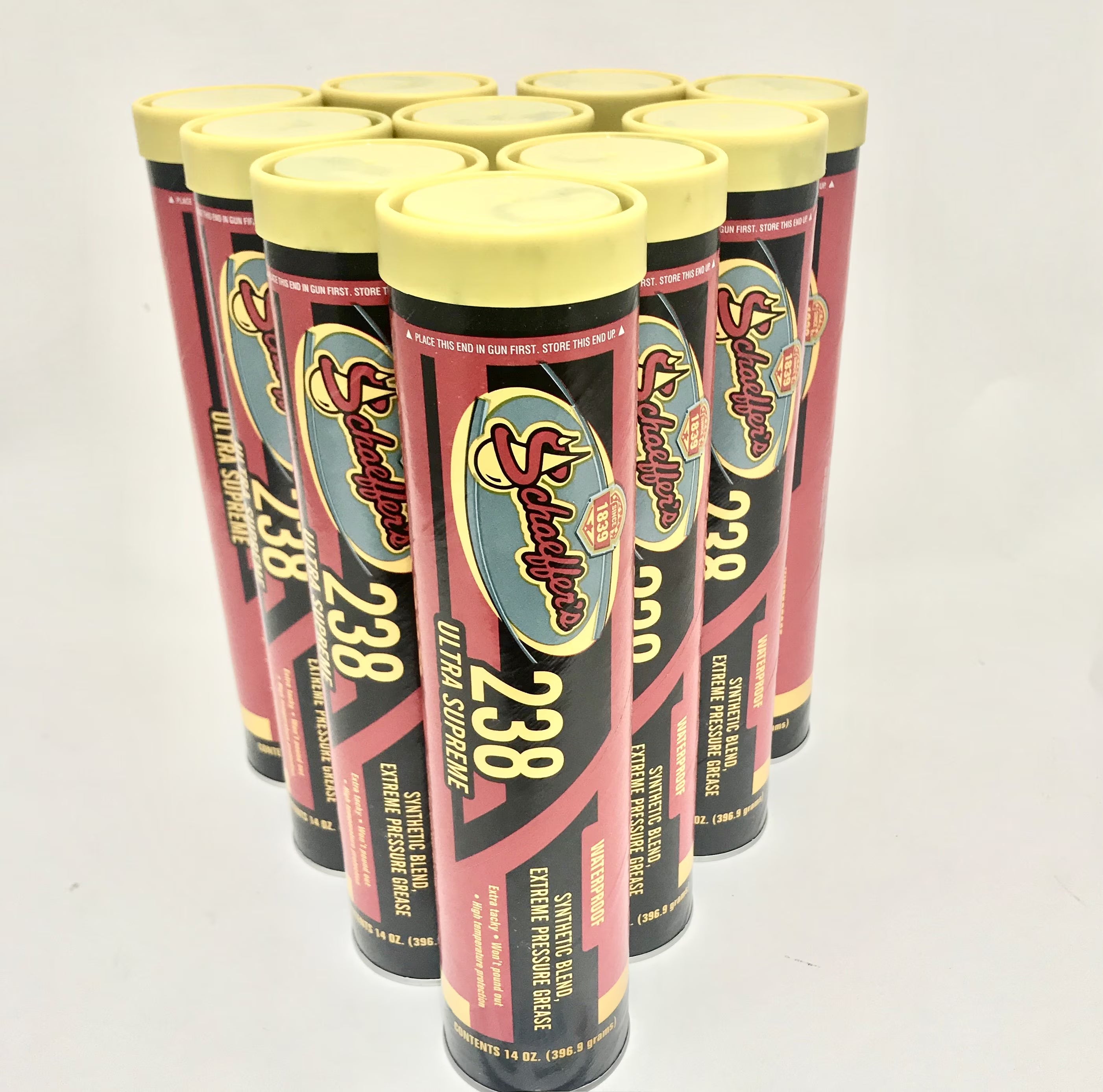 Schaeffer's 238- 10 pack -Ultra Supreme Synthetic Wheel Bearing Grease 14oz