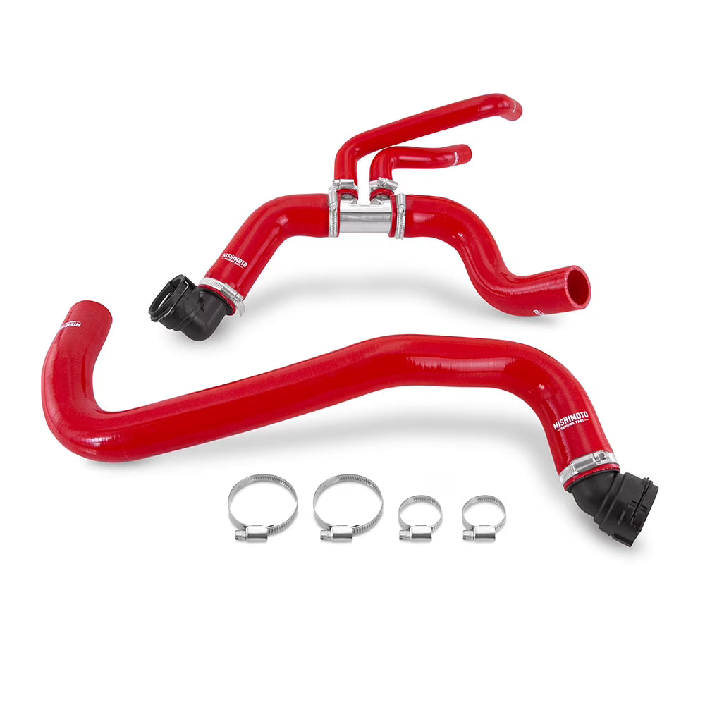 Mishimoto MMHOSE-F50-11RD Silicone Radiator Hose Kit, Compatible With 2011-2014 Ford F-150 5.0L V8, Red
