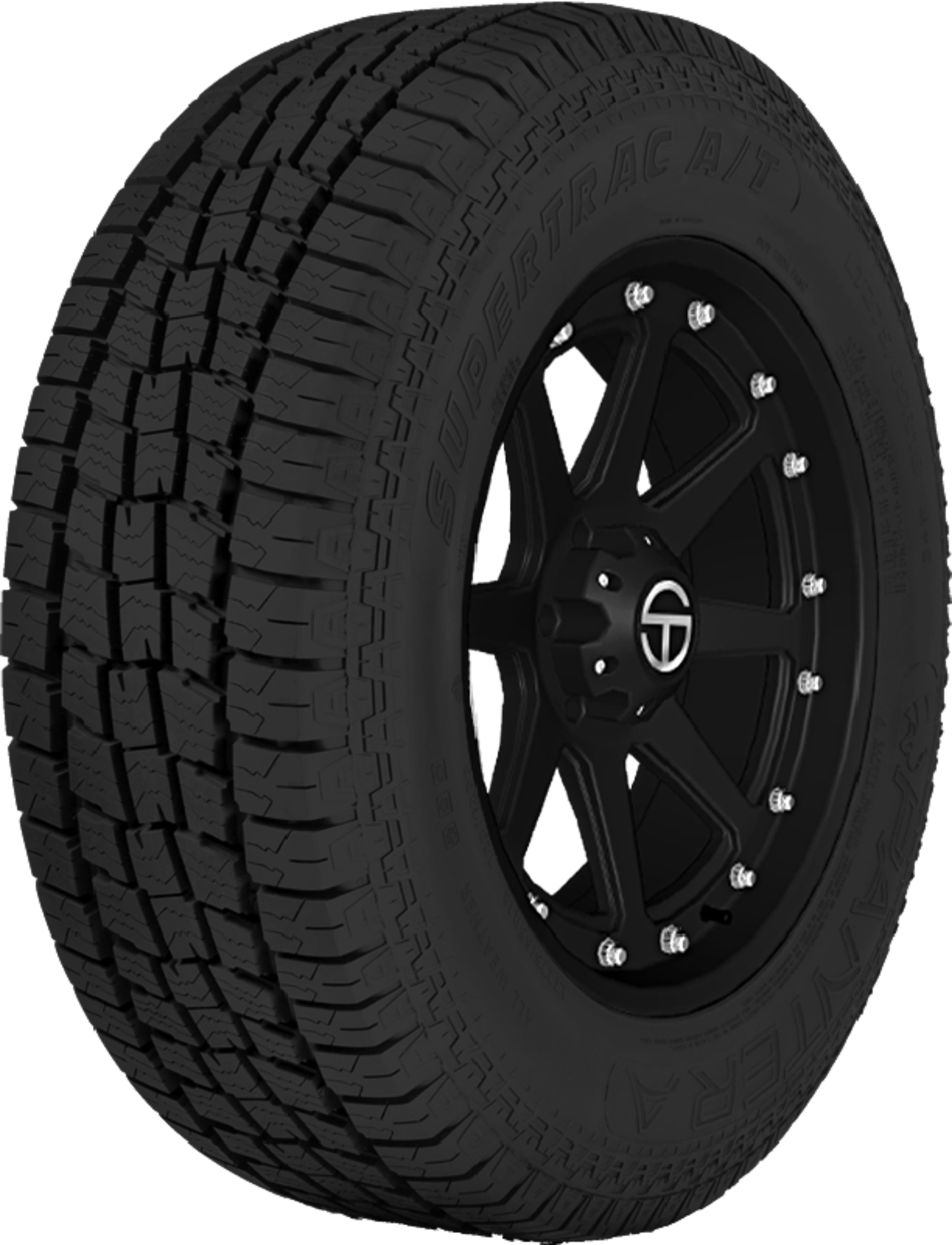 Pantera Supertrac A/T All Terrain LT265/70R17 121S E Light Truck Tire Fits: 2014-18 Chevrolet Silverado 1500 WT. 2010-21 GMC Sierra 1500 SLE
