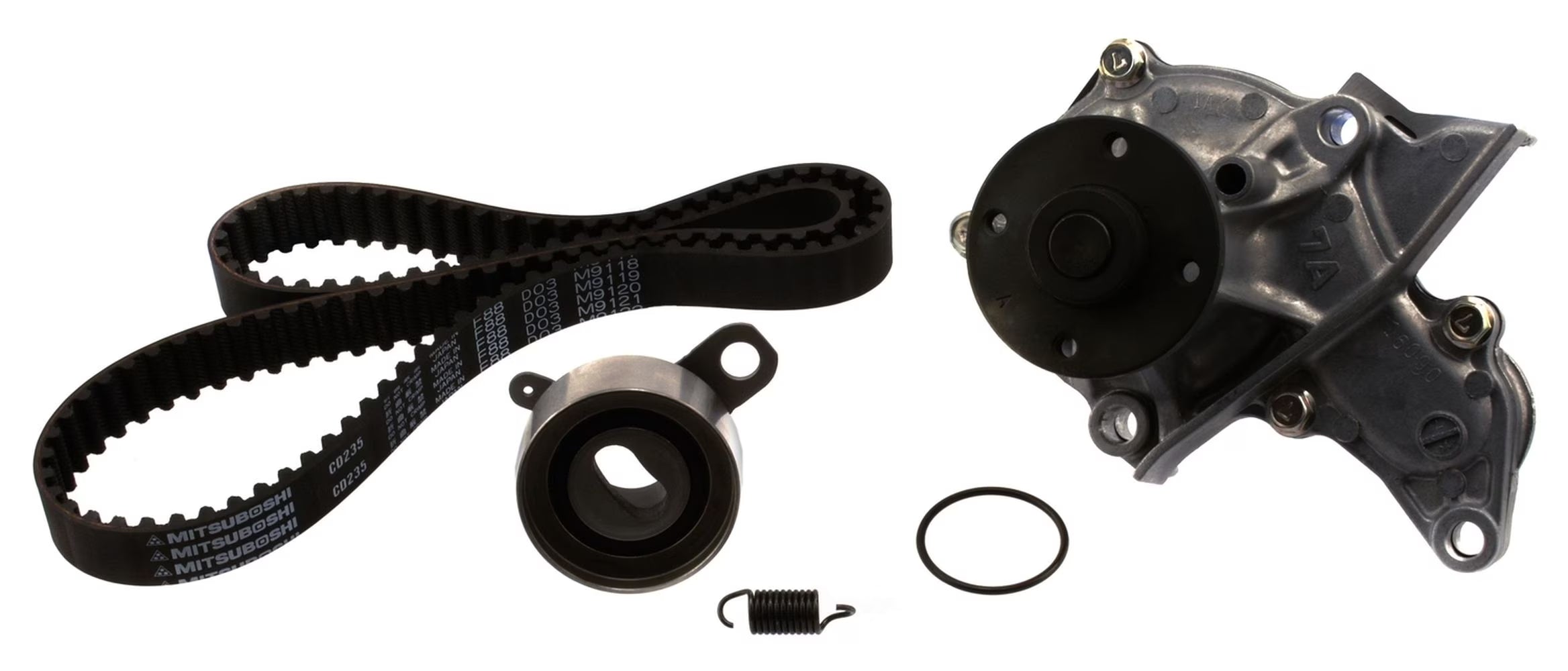 Engine Timing Belt Kit with Water Pump Fits select: 1993-1997 TOYOTA COROLLA, 1993-1997 GEO PRIZM