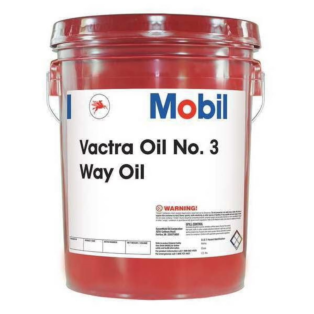 Mobil Way Oil,Amber,Mineral,5 gal. 100885