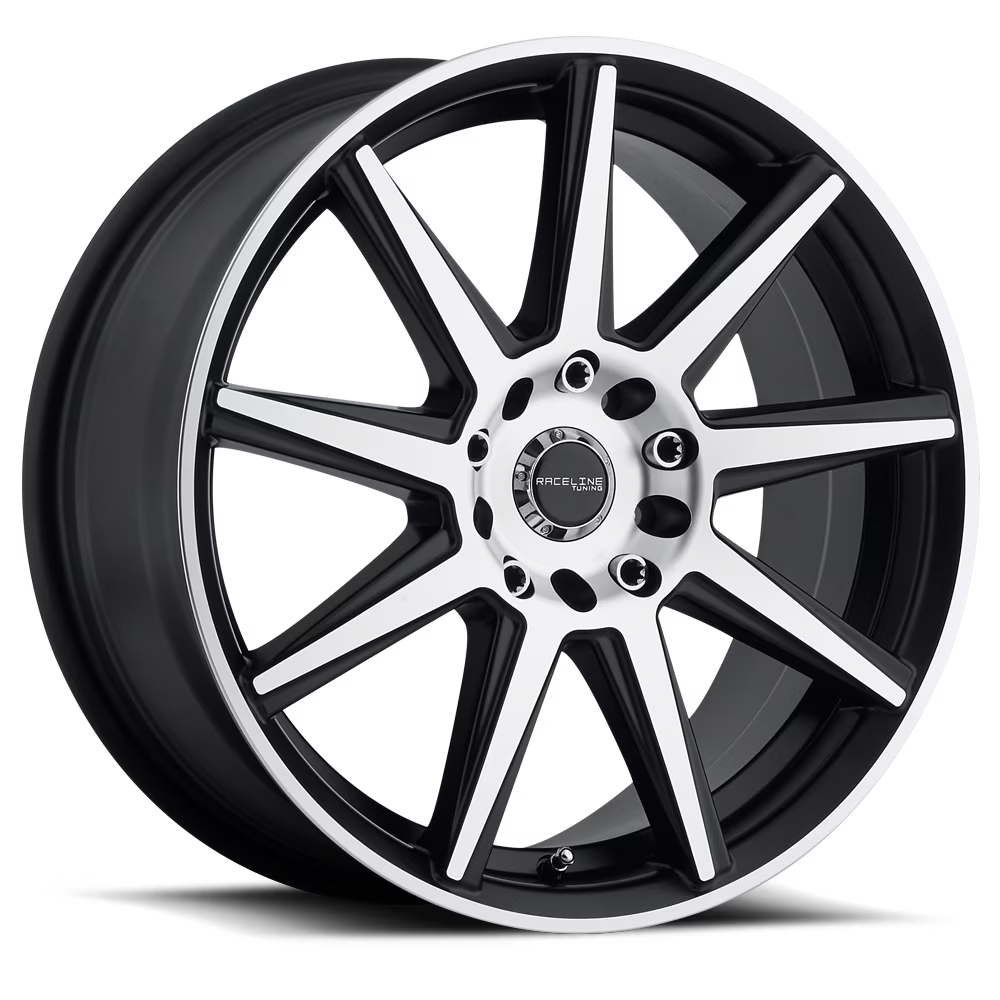Raceline 144M-Storm 18  Cast Aluminum Wheel, STORM BMF 18X7.5 5X127/5X114.3 +42mm
