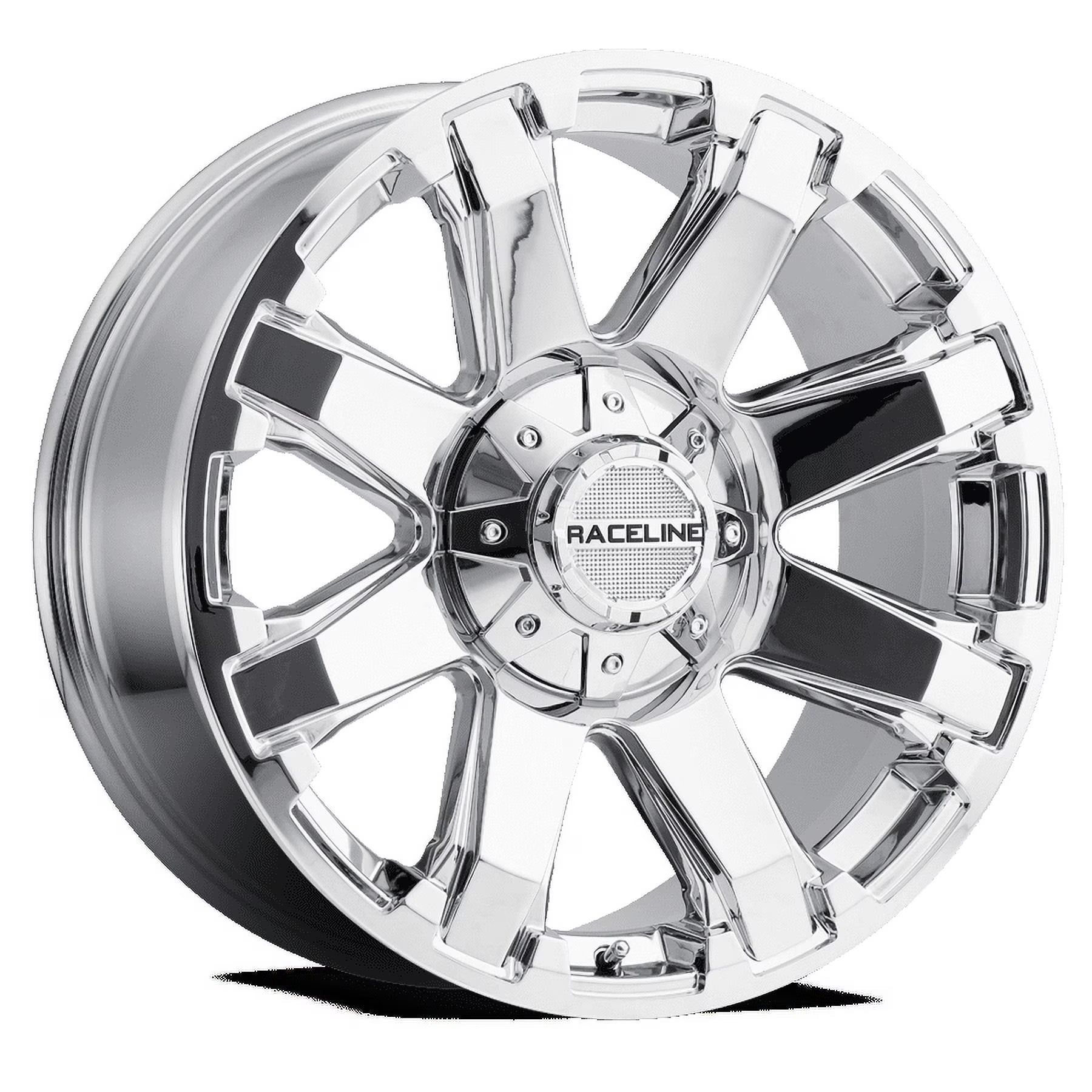 Raceline 936C-THROTTLE 17  Cast Aluminum Wheel, THROTTLE CHROME 17X9 5X127/5X139.7 0mm Fits select: 2019 RAM 1500 CLASSIC TRADESMAN, 2013-2014 RAM 1500 ST