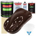 Dark Brown Premium Gallon Kit Low VOC URETHANE BASECOAT Car Auto Paint Kit
