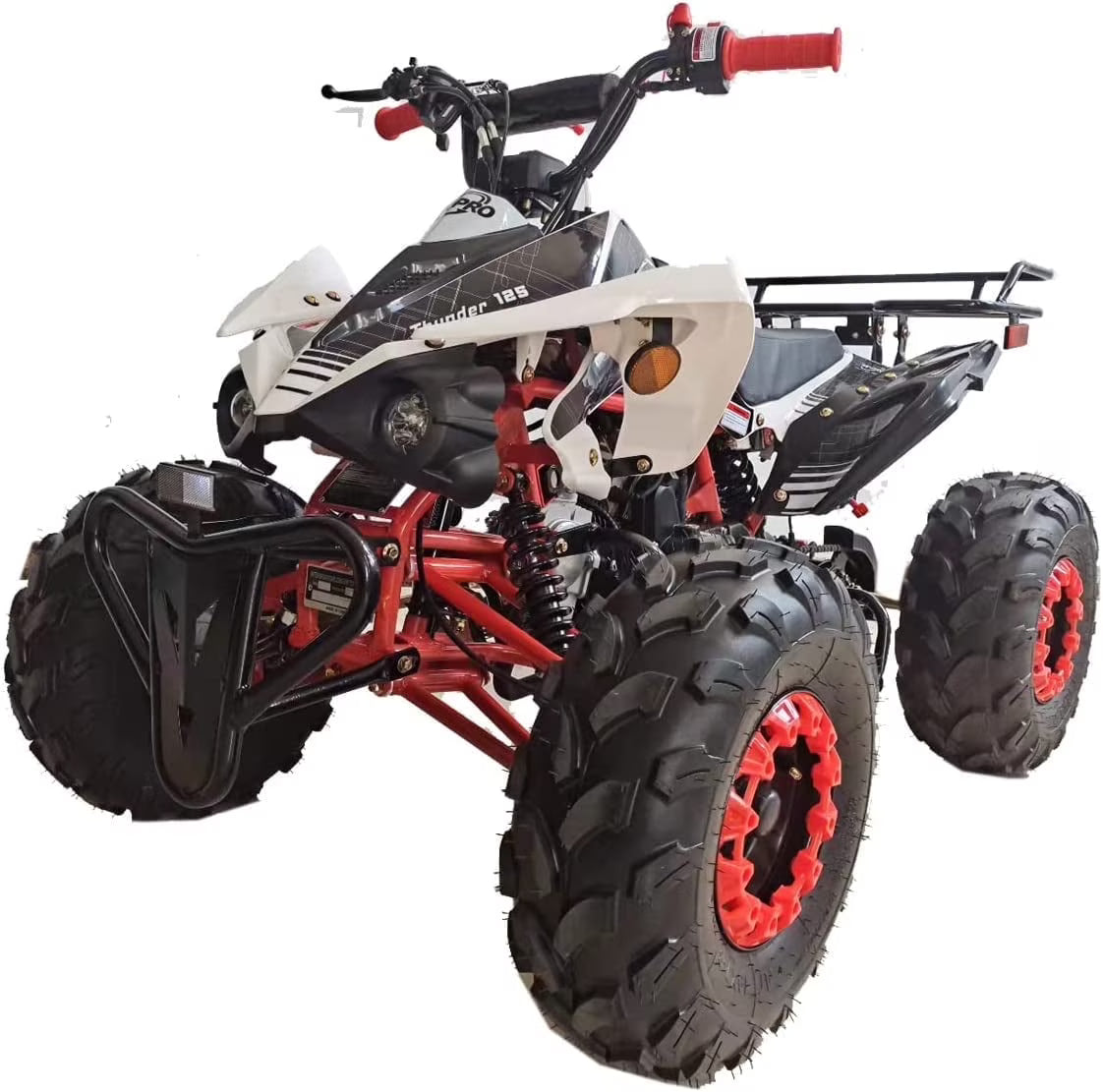 X-Pro Brand 125cc ATV with Automatic LED Headlights