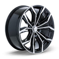 RTX Black Widow 16x7 5x105 ET38 CB56.6 Black Machined Wheel