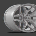 Fuel 1PC Cast Aluminum Wheel D854 22x12 6x5.5 PLT-BRZ -44mm, FC854ZR22126844N