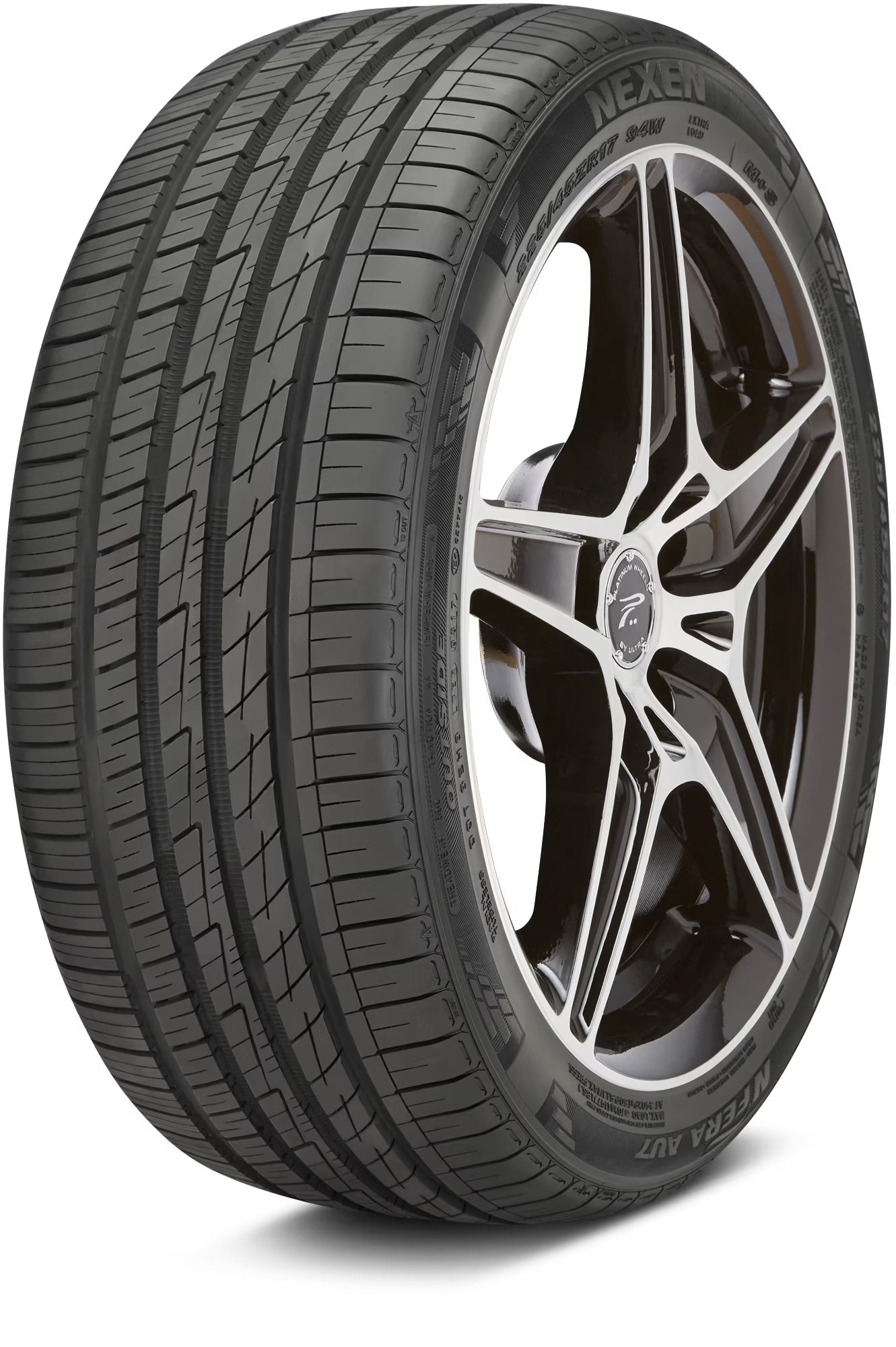 Set of 4 Nexen N'Fera AU7 215/45R17 91W Tires 2154517 215 45 17