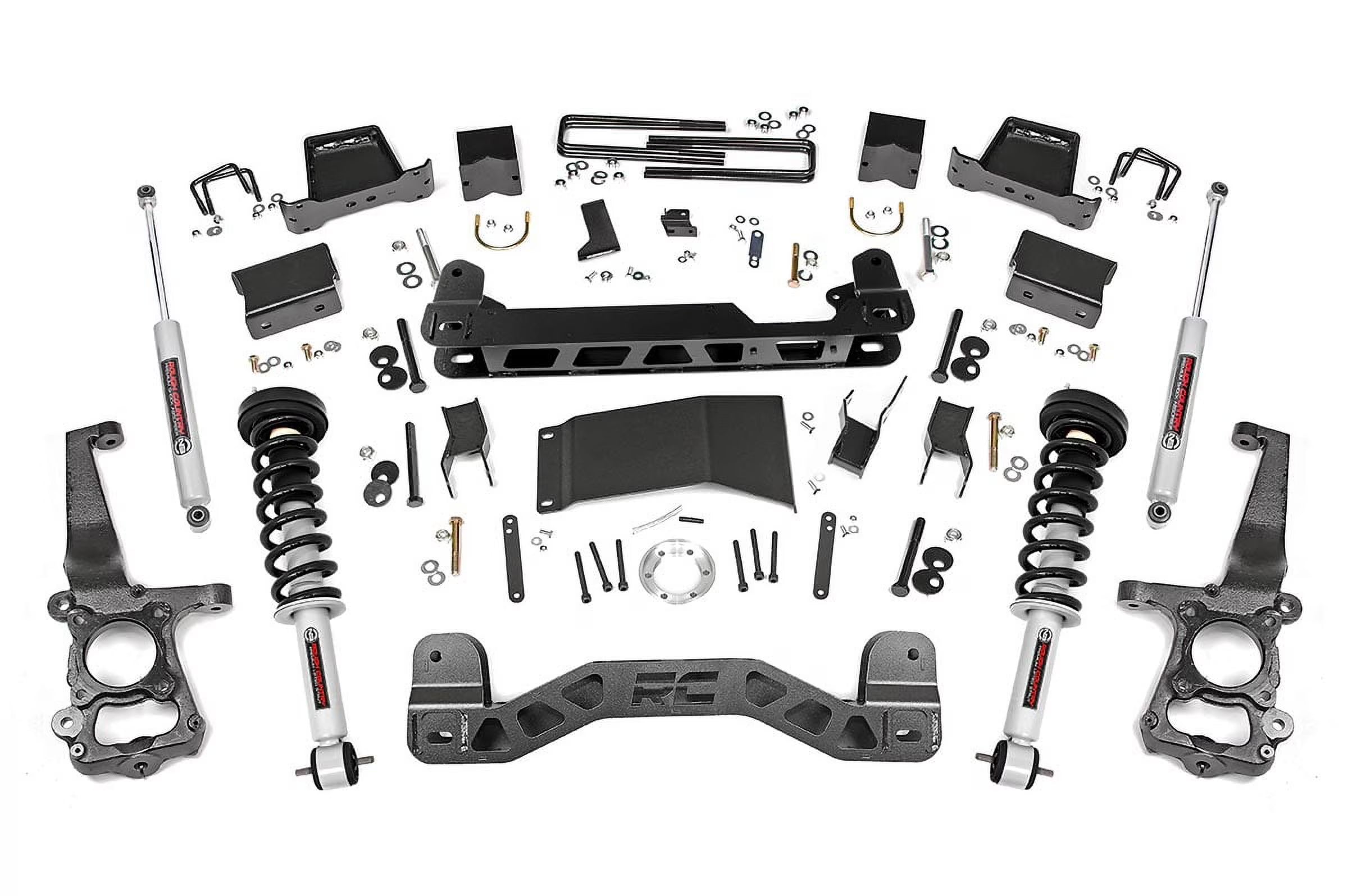 Rough Country 6  Lift Kit w/N3 Struts for 2015-2020 Ford F-150 4WD - 55731