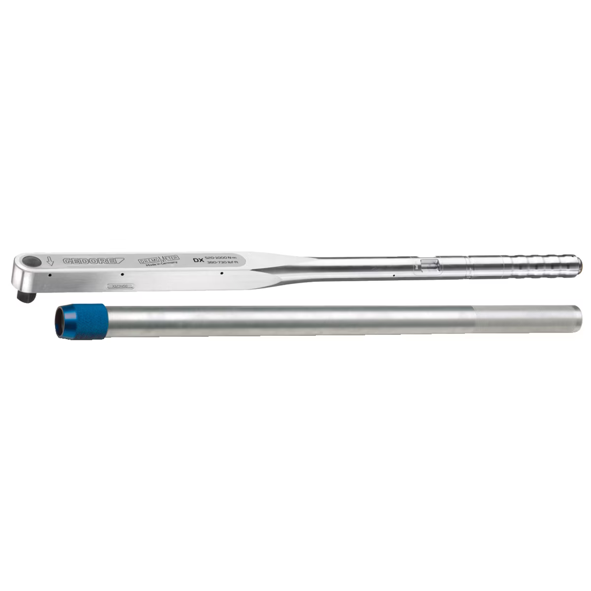 Gedore DREMOMETER INDUSTRIAL Torque Wrench; Type DX; 3/4  Drive; 520-1000 Nm; with ALU Extension Tube