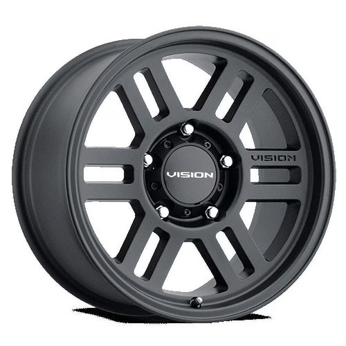 17x9 Vision 355 Manx 2 Overland Satin Black Wheel 6x135 (0mm)