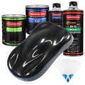Black Sparkle Metallic Quart Kit Low VOC URETHANE BASECOAT Car Auto Paint Kit