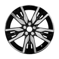 Remanufactured Machined and Painted Black Aluminum Wheel 20 x 8 fits 2019-2022 Honda Pilot