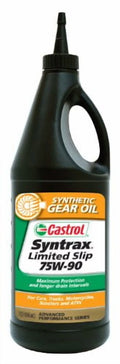 Castrol 06674-6PK Syntrax Limited Slip 75W-90 Gear Oil - 1 Quart, (Pack of 6)