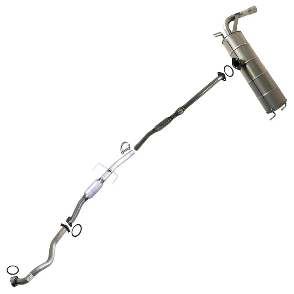 Stainless Steel - EPA Approved - Manifold-back Exhaust System kit Compatible for Models Toyota RAV4 2004-2005 2.4L