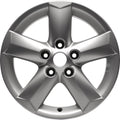 Remanufactured Painted Silver Aluminum Wheel 16 x 6.5 D0300JD01B fits 2010-2015 Nissan Rogue