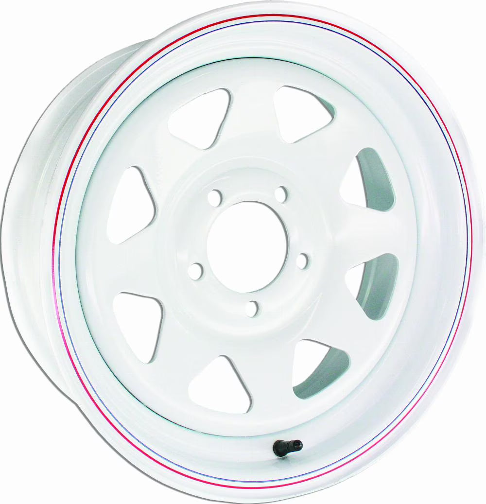 Awc 8034512 8 Spoke Steel Trailer Wheel 13 X4.5 